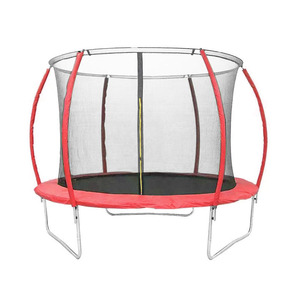Factory Customized Pumpkin Shape 8FT Trampoline Outdoor With Safety Inner Net For Kids Jumping