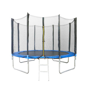 Big Outdoor Kids 10Ft Trampoline For Garden And Backyard, Trampoline For Children With Safety Net