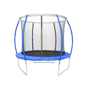 Factory Customized Pumpkin Shape 6FT Trampoline Outdoor With Safety Inner Net For Kids Jumping